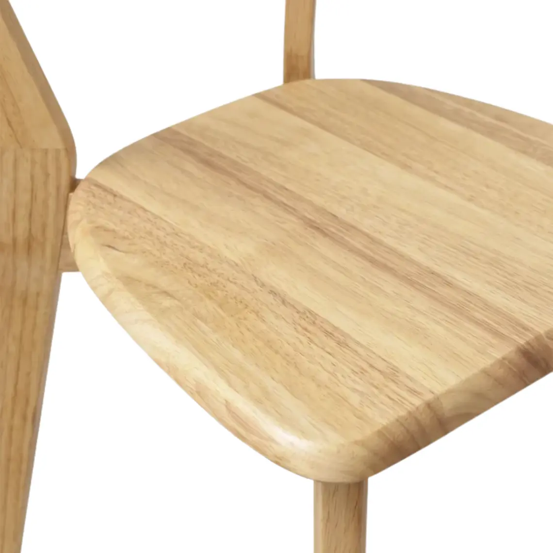 Comedor Mesa Asgard Black rectangular Madera 140x90 cm con 6 Sillas Slender Fresno - Madera 21