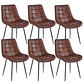 Comedor Mesa Asgard Black rectangular Madera 140x90 cm con 6 Sillas Capitone Black Vintage Café - Miniatura 7