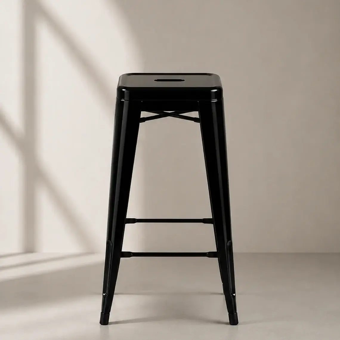 Taburete Piso Tolix sin respaldo 77 cm 2