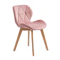 Silla Mariposa Rubik Wood Velvet - Miniatura 1