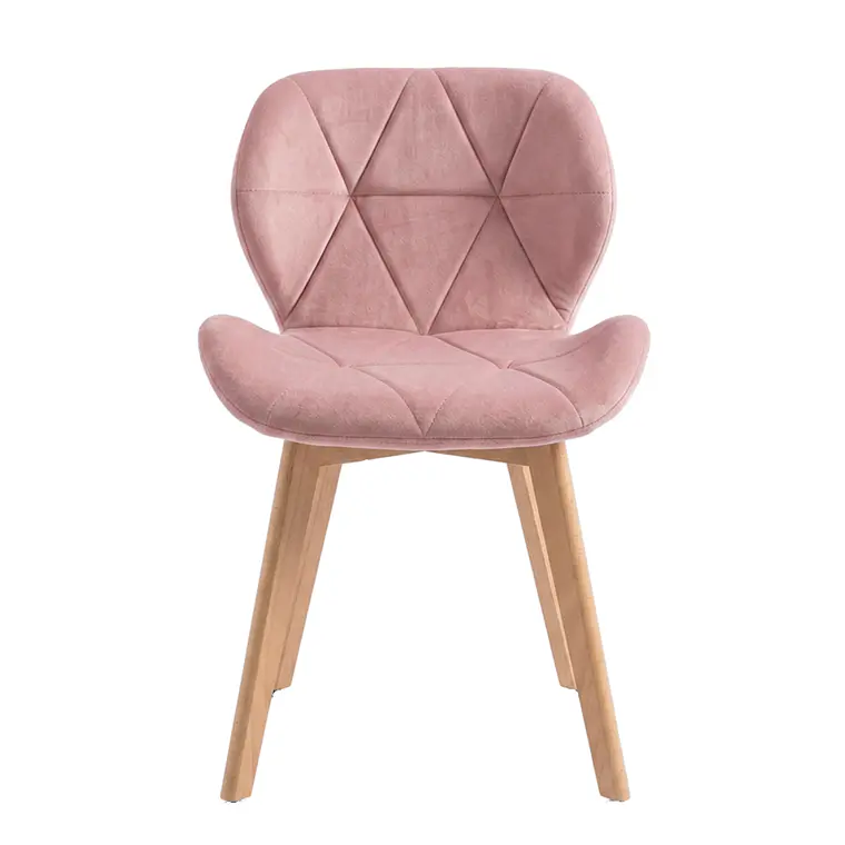 Silla Mariposa Rubik Wood Velvet 2