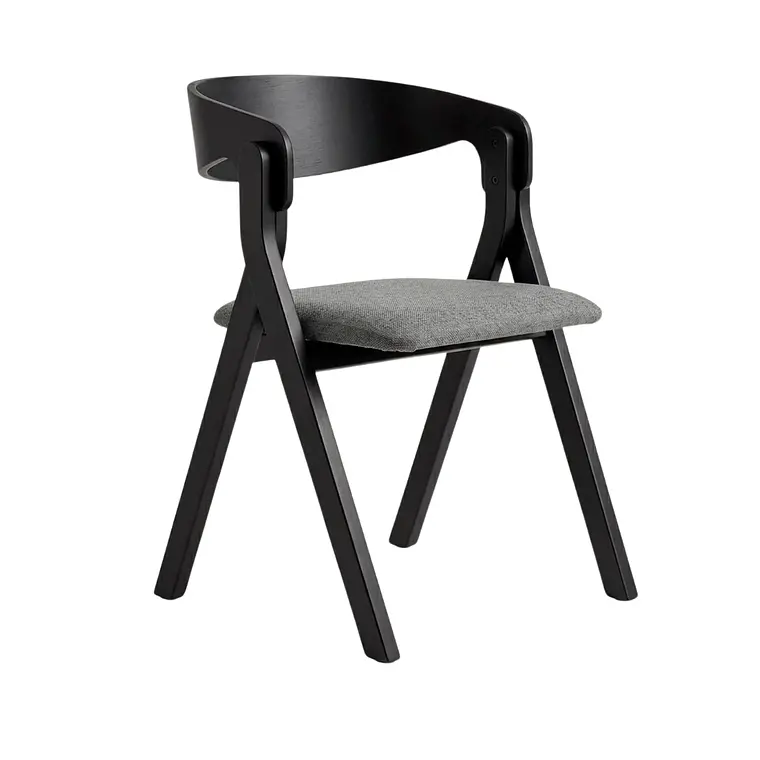 Pack 4 Sillas Ares Acolchada - Madera y Tela 2