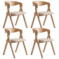 Pack 4 Sillas Ares Acolchada - Madera y Tela - Miniatura 8