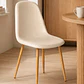 Comedor Mesa Eames rectangular blanco 120x80 cm con 4 Sillas Spoon terciopelo - Miniatura 9