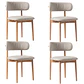 Comedor Mesa Asgard Rustik Black redonda 100 cm con 4 Sillas Arpi Poly Wood - Beige - Miniatura 18