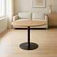 Comedor Mesa Reuniones Wood redonda 100 cm con 4 Sillas Crossback Danubio - Polipropileno - Miniatura 6