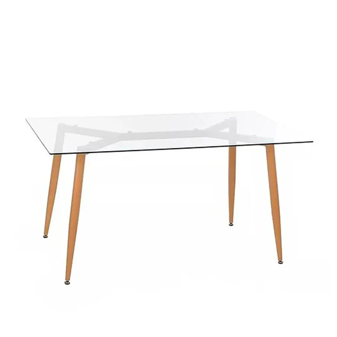 Mesa de Centro Hawaii rectangular vidrio 120x60x45 cm 1