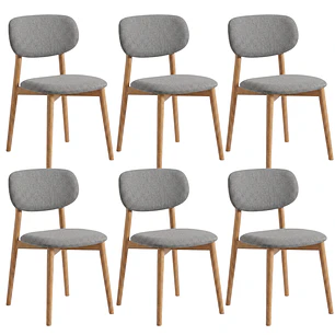 Pack 6 Sillas Arpi Sky Lino