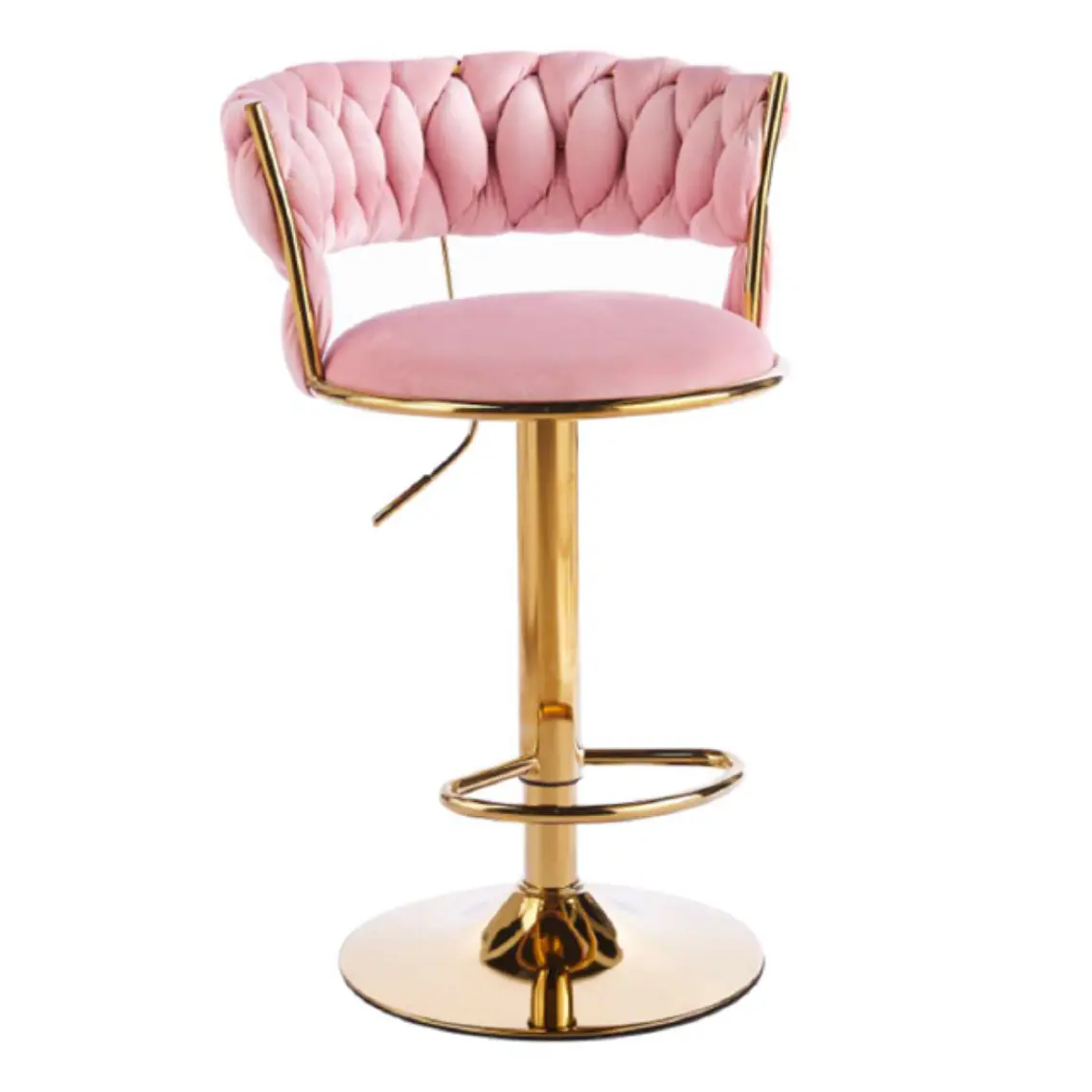 Taburete Piso Bar Queen Monarch Gold 1