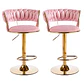 Pack 2 Taburetes Pisos Bar Queen Monarch Gold - Miniatura 14