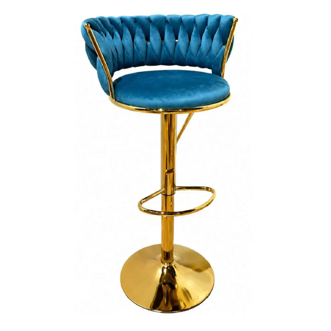 Taburete Piso Bar Queen Monarch Gold 16
