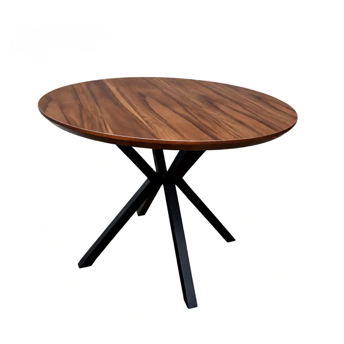 Mesa Asgard Rustik Black redonda 100 cm 5