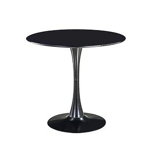 Comedor Mesa Tulip 80 cm con 4 Sillas Tolix Negras