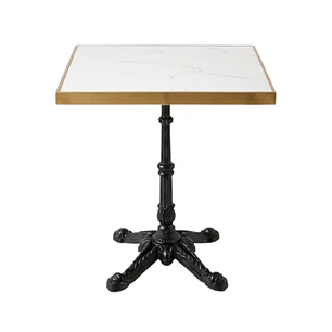 Mesa restaurant cafetería Deluxe Retro 60x60 cm 