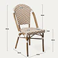 Silla Bistro Parisina ZigZag Rattán - Aluminio - Miniatura 7