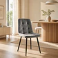 Pack 6 Sillas Capitone Slim Black - Miniatura 6