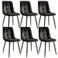 Pack 6 Sillas Capitone Slim Black - Miniatura 1