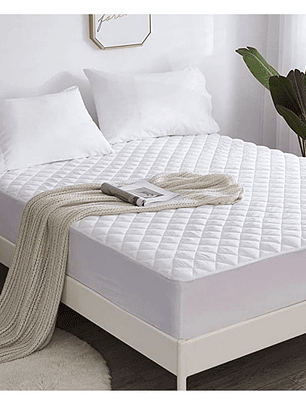 CUBRE COLCHON IMPERMEABLE TAMAÑO 2 PLAZAS 150X200CM 