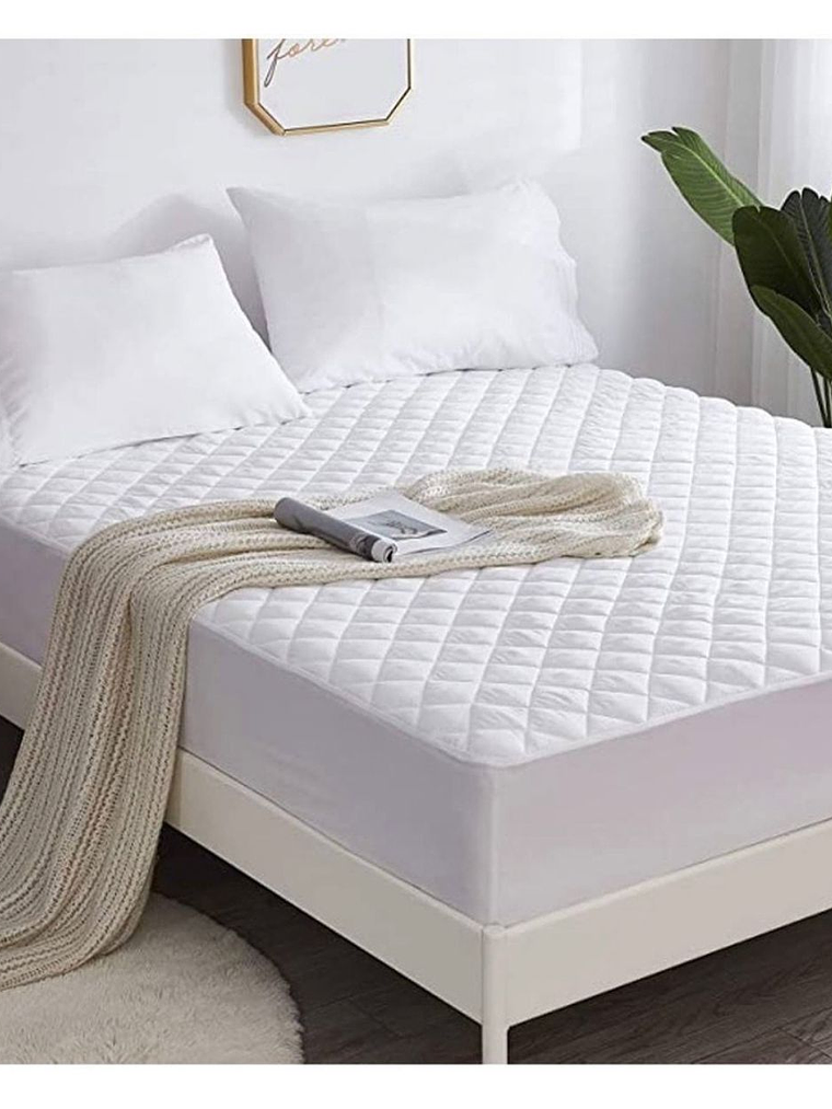 CUBRE COLCHON IMPERMEABLE TAMAÑO 2 PLAZAS 150X200CM  1