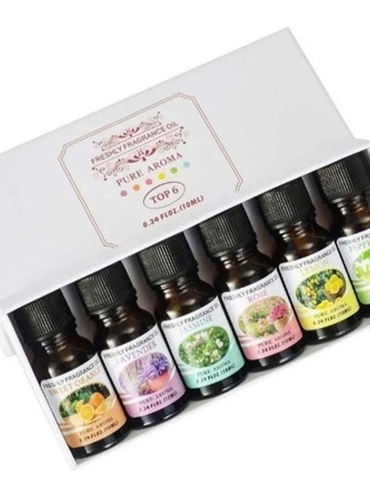 Pack 6 Esencias Para Humidificadores Difusores Aceite Aroma 3