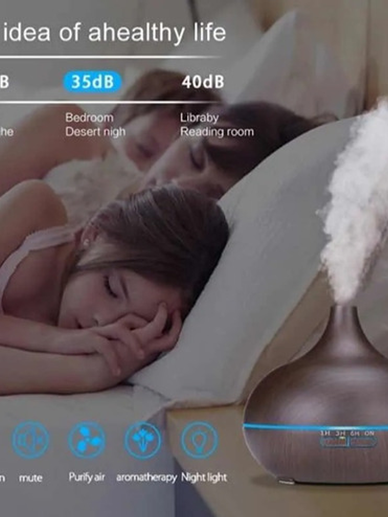 Humificador 400ml Purificador De Aire 5