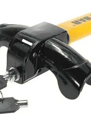 Traba Volante Candado Antirrobo Acero + 2 Llave Seguridad