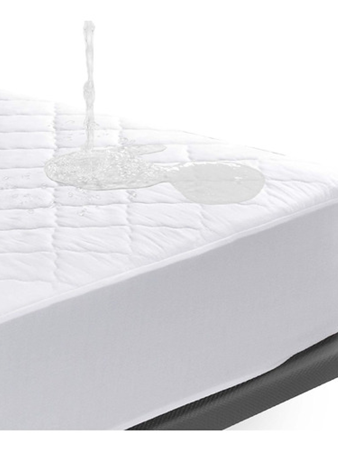Cubre Colchón Impermeable Plaza Y Media 1.5 Impermeable 2