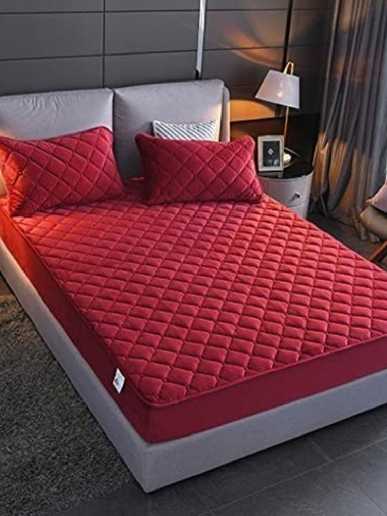 Cubrecolchon 1 Plaza 100% Impermeable + Funda Para Almohada 2