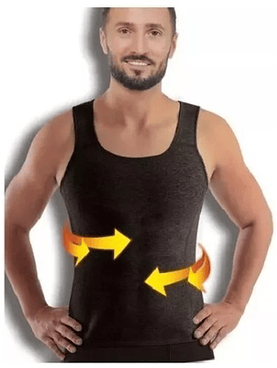 Faja Polera Reductora Hombre Sauna Sudar Fitness