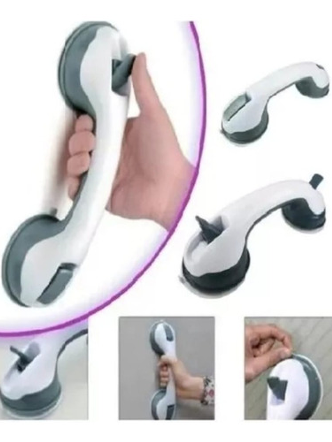 Agarradera Manilla Asa Soporte Seguridad Baño Ducha  1