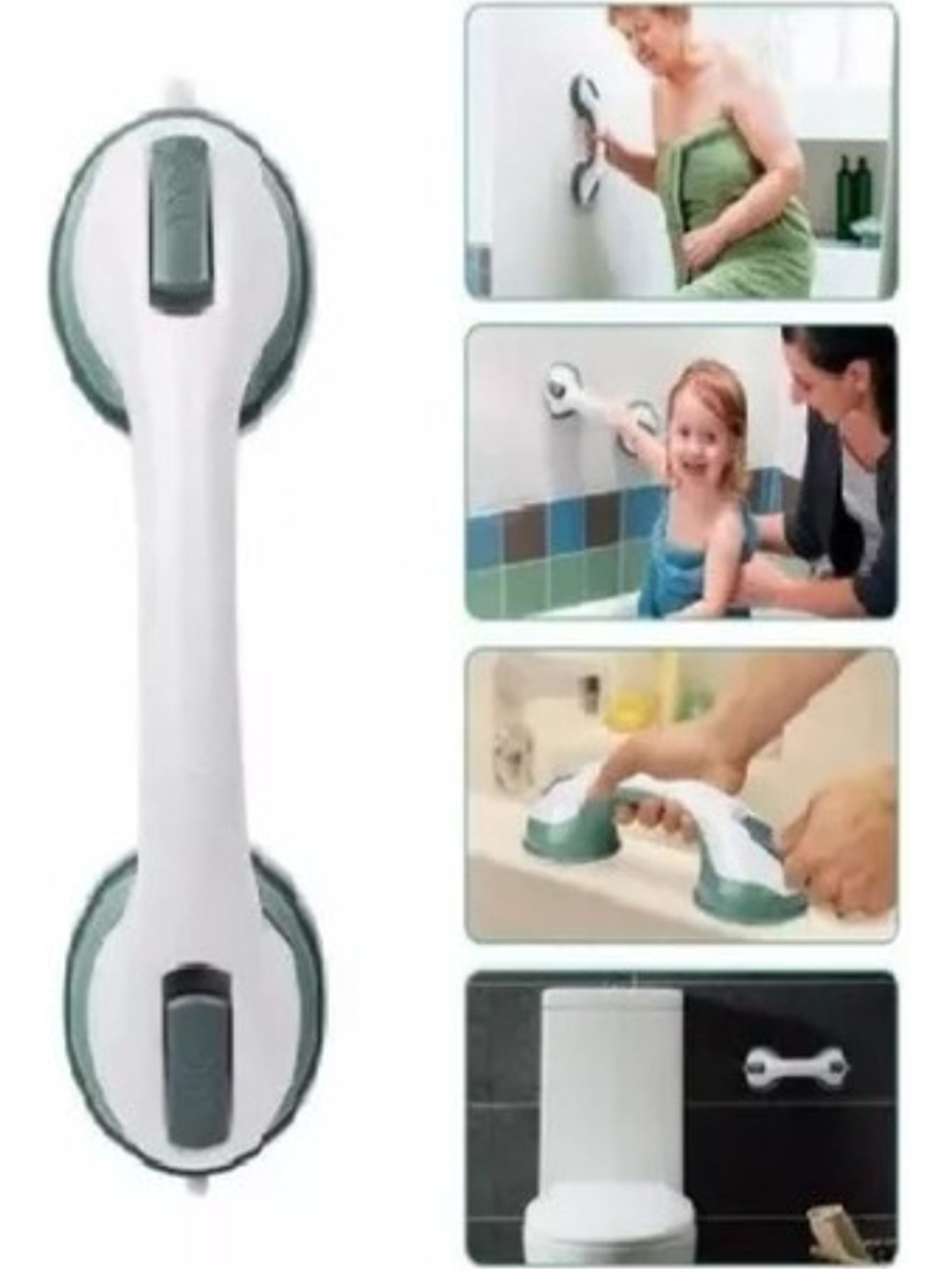 Agarradera Manilla Asa Soporte Seguridad Baño Ducha  3