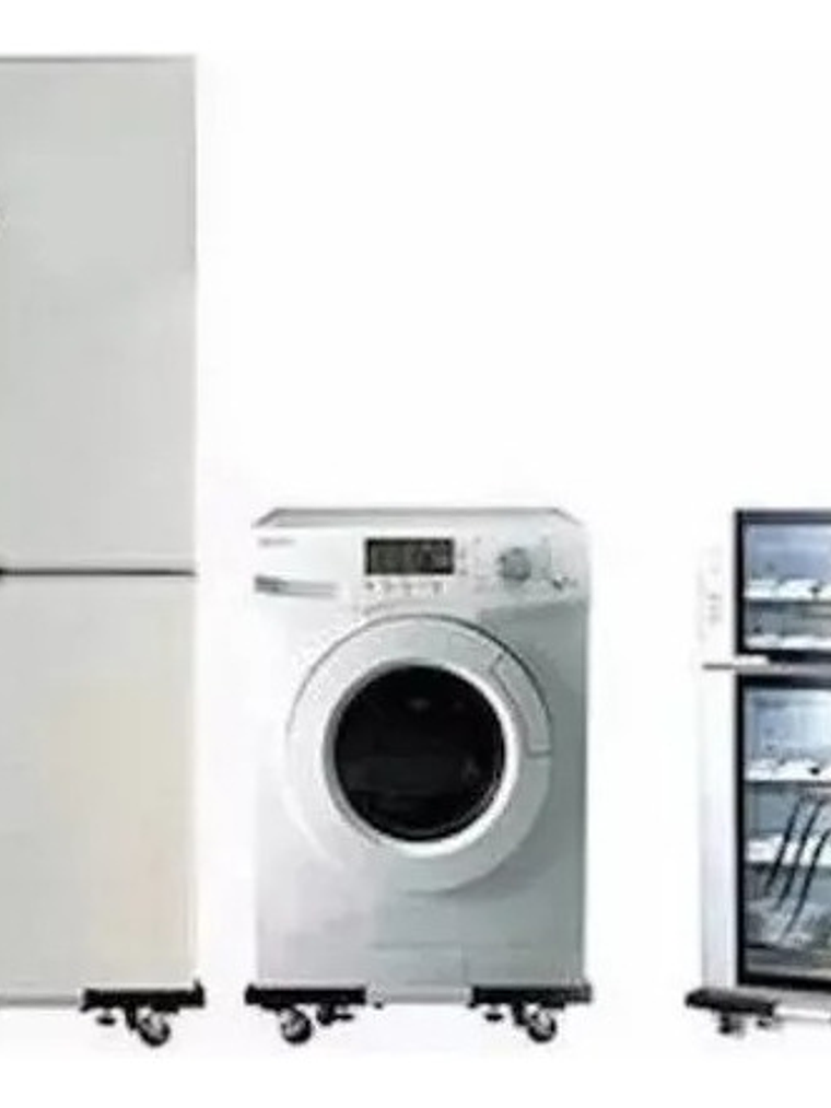 Base Ajustable Multiuso Ruedas Cocina Lavadora Refrigerador 2