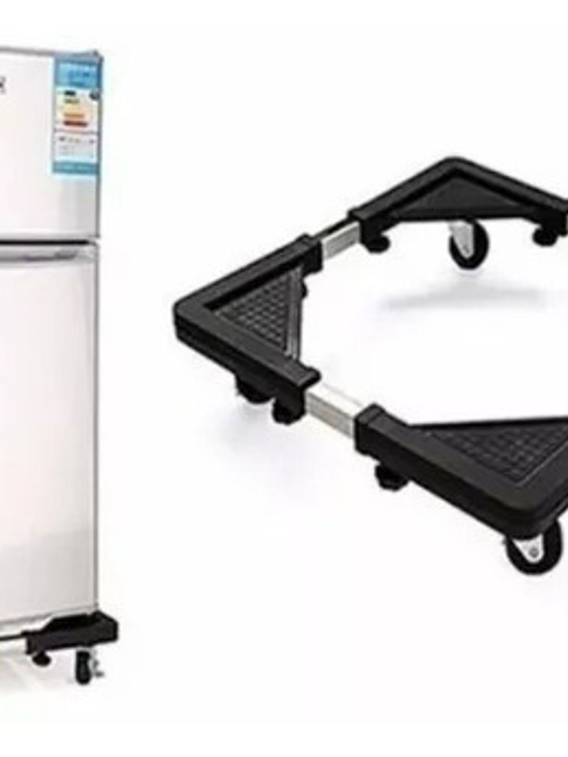 Base Ajustable Multiuso Ruedas Cocina Lavadora Refrigerador 3