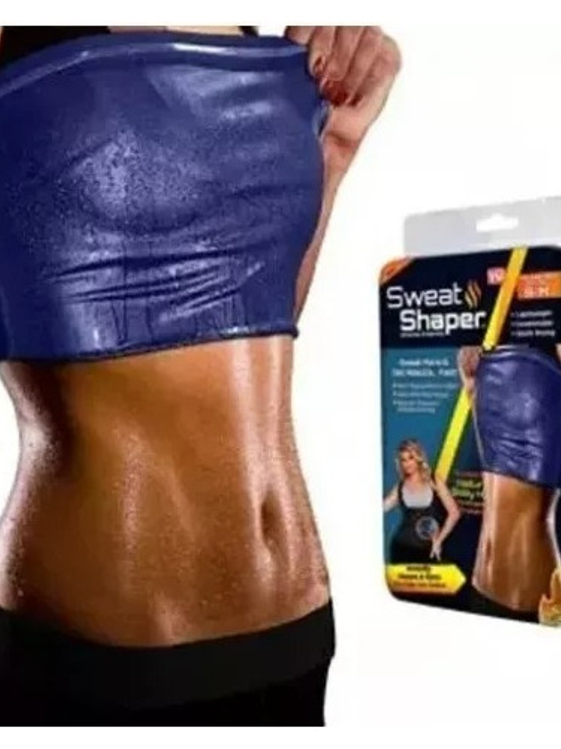 Faja Polera Reductora Dama Sauna Sudar Fitness 2