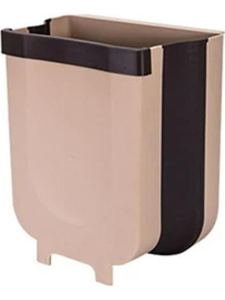 Basurero Plegable Cocina Papelera Ergonómico Puerta Gabinete 2