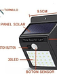  Foco Solar 30 Led Exterior Luz Led Con Sensor - Miniatura 1