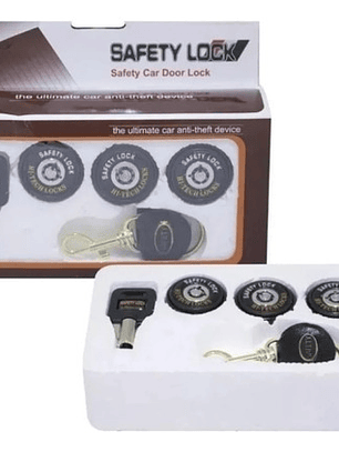 Chapa De Seguridad Universal Para 3 Puertas