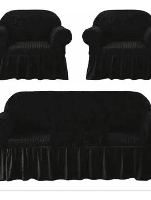 Juego De Fundas Turcos 100% Original 3+1+1 Set Completo