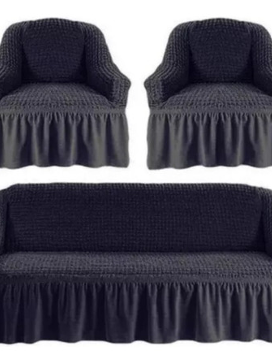 Juego De Fundas Turcos 100% Original 3+1+1 Set Completo 3