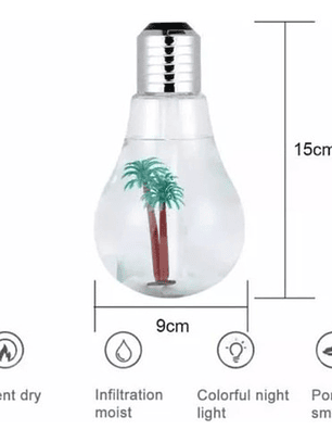 Ampolleta Humidificador Aromaterapia Full Color 