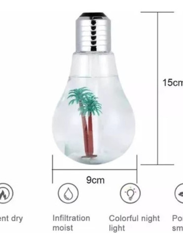 Ampolleta Humidificador Aromaterapia Full Color  2