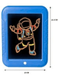 Bloc Pizarra De Dibujo Mágico Luz Led + Plumones. Niños - Miniatura 4