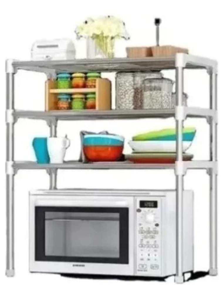 Estante Organizador Multiusos De Microondas / Cocina! 1