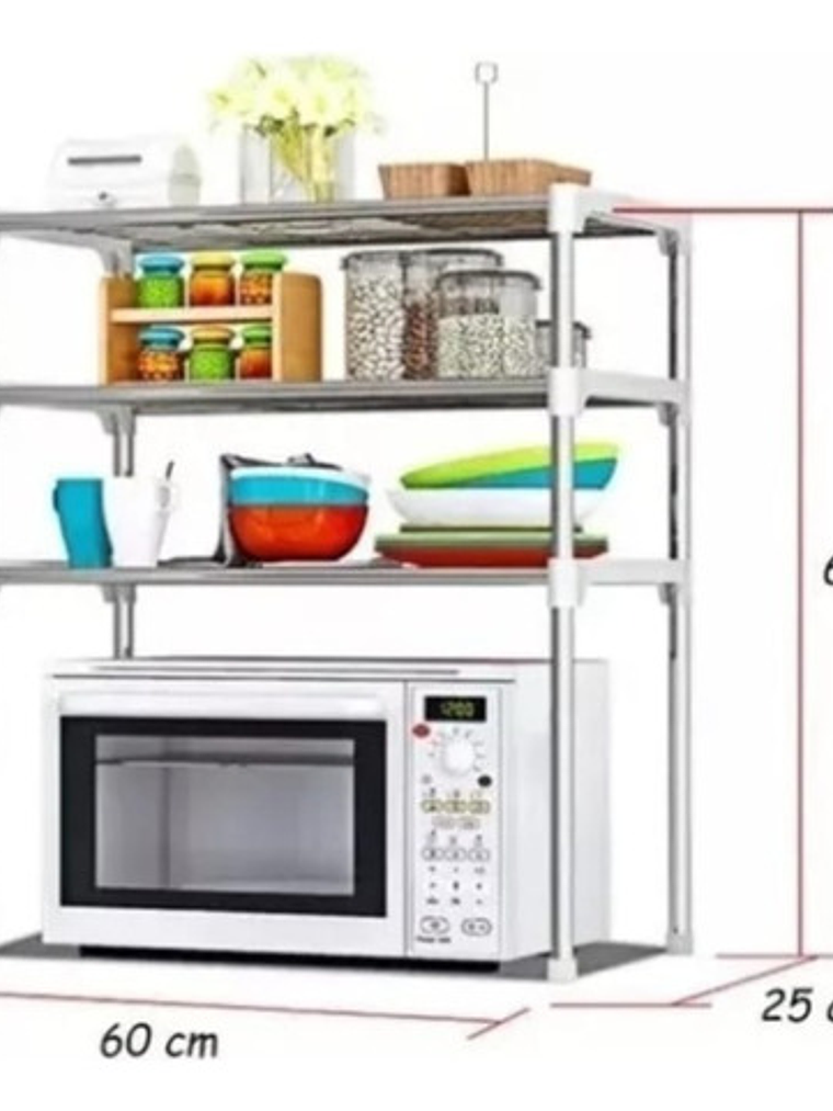 Estante Organizador Multiusos De Microondas / Cocina! 2