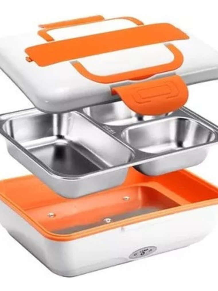 Lonchería Eléctrica Tapper Portátil Premium Acero 1