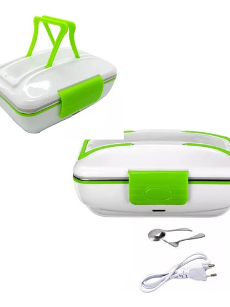 Lonchería Eléctrica Tapper Portátil Premium Acero 6