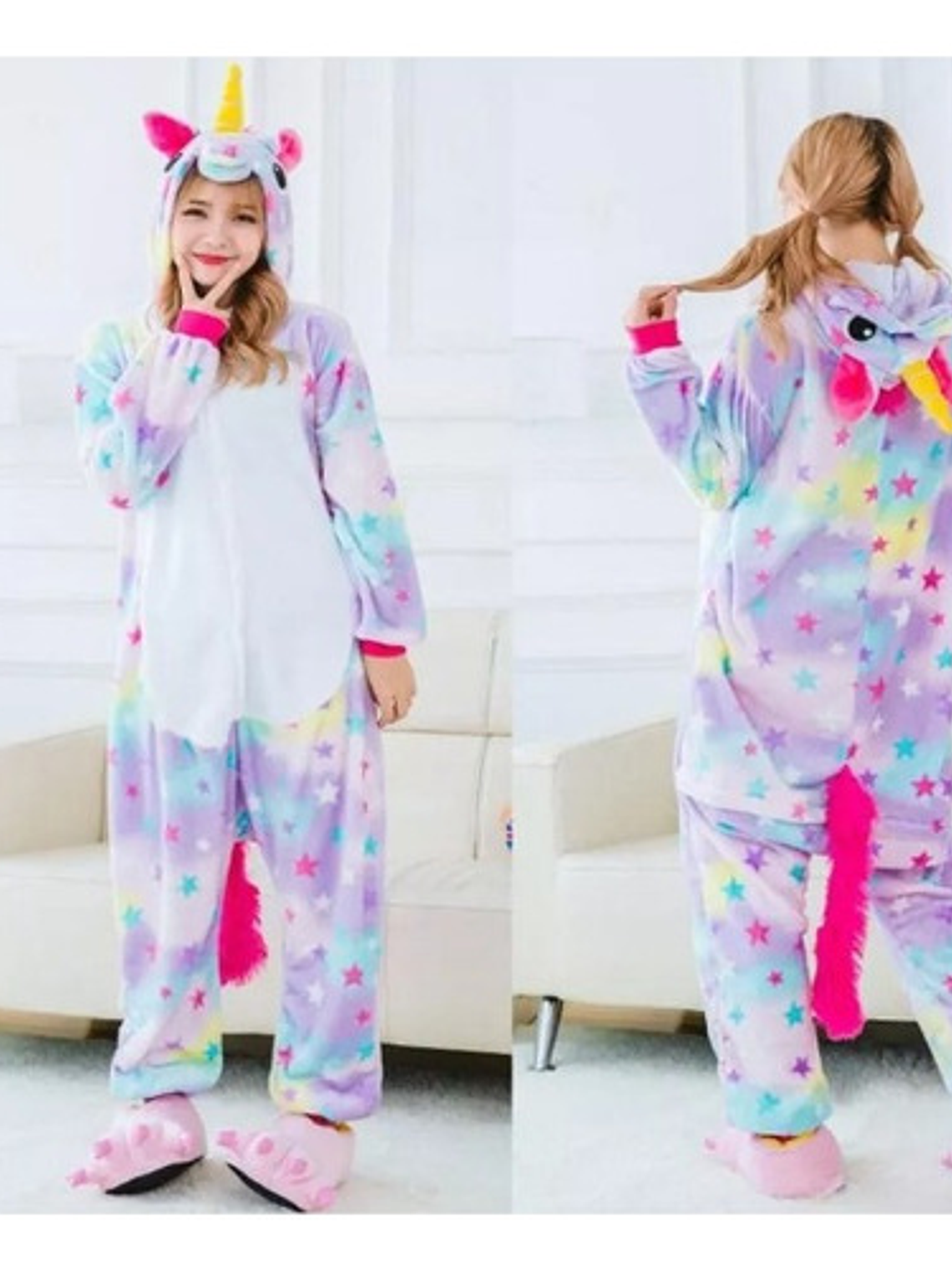 Kigurumi Pijama Enterito Unicornio  10