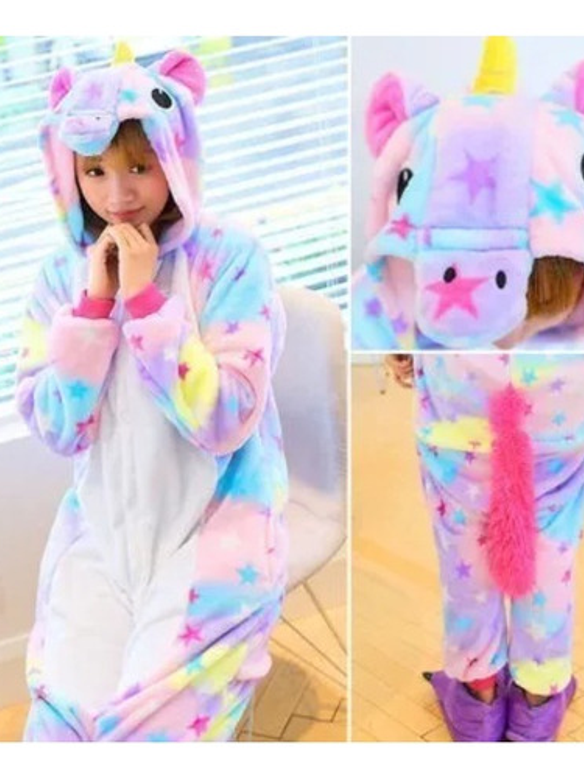 Kigurumi Pijama Enterito Unicornio  15
