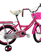 Bicicleta Aro 16  Para Niñas Color FUCSIA - Miniatura 5