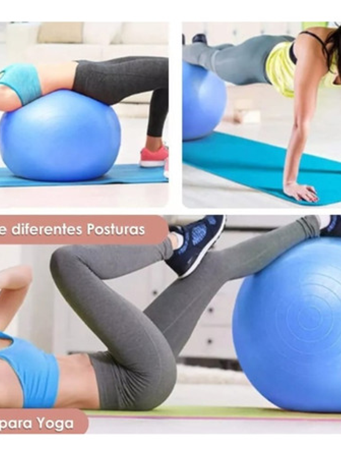 Pelota De Yoga Con Bombin 75 Cm 5